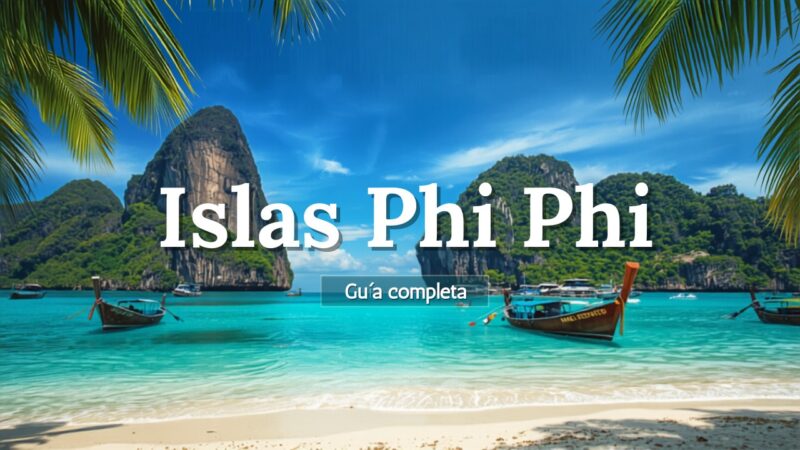 Islas Phi Phi: guía completa del paraíso más famoso de Tailandia