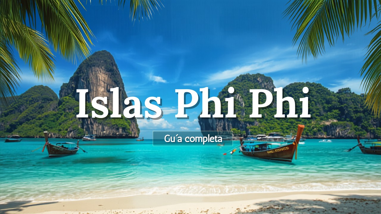 Islas Phi Phi: guía completa del paraíso más famoso de Tailandia