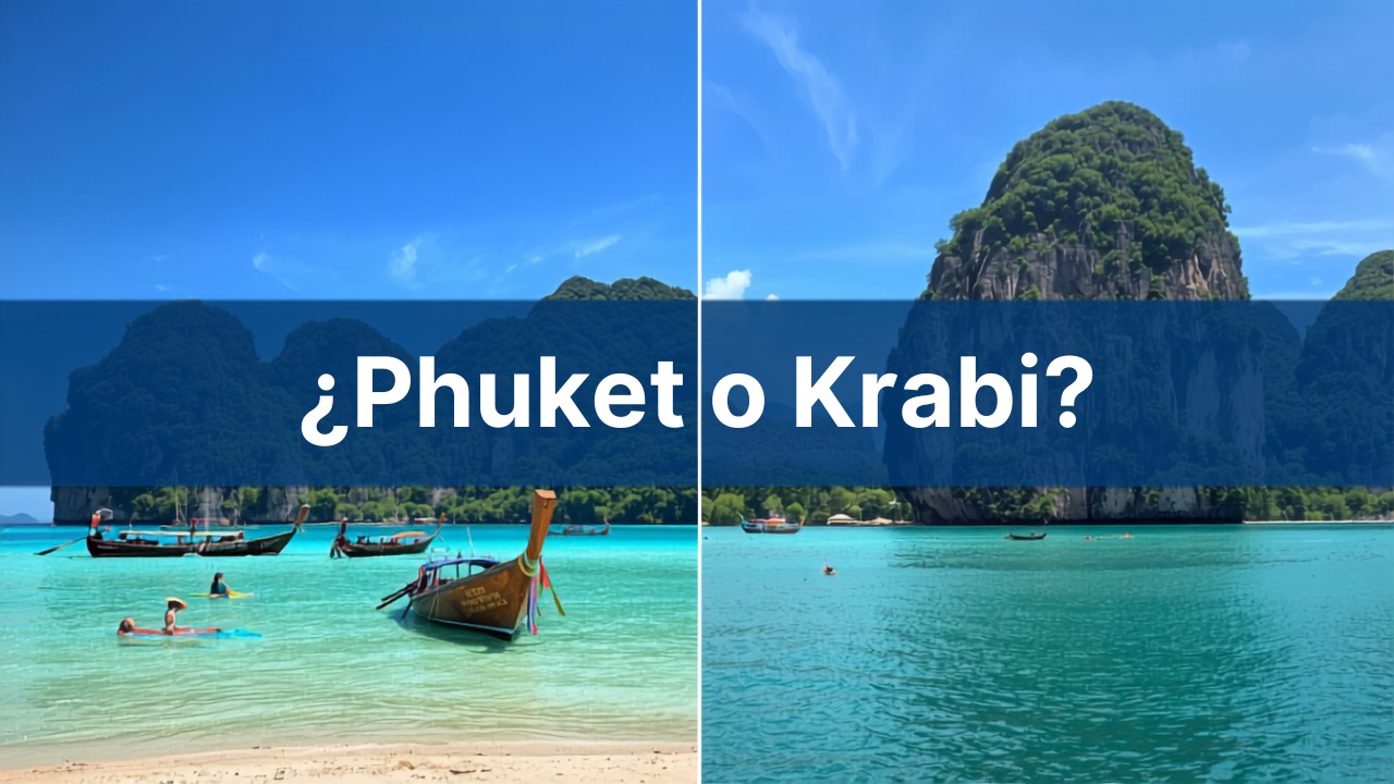 ¿Phuket o Krabi? Comparativa honesta para elegir bien