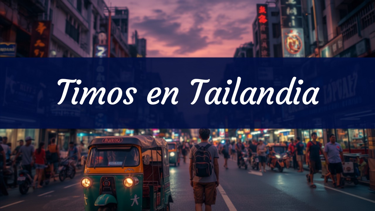Timos a turistas en Tailandia: los clásicos de los vídeos virales (y cómo esquivarlos todos)